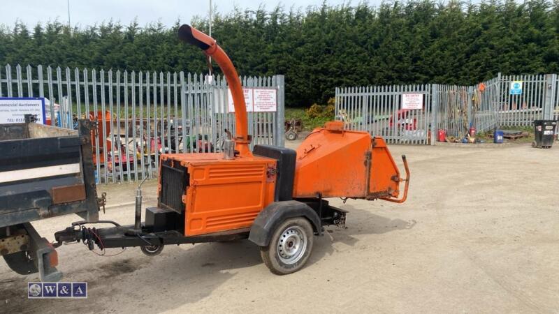 2006 TIMBERWOLF TW150 DHB diesel woodchipper (s/n 20614303)