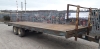 NORTON 8t twin axle bale trailer (s/n 3310) - 3