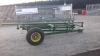 Single axle round bale carrier tipping trailer - 2