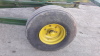 Single axle round bale carrier tipping trailer - 9