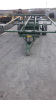 Single axle round bale carrier tipping trailer - 12