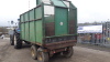 FRASER twin axle tipping trailer c/w silage sides, silage rear door & grain rear door - 4