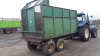 FRASER twin axle tipping trailer c/w silage sides, silage rear door & grain rear door - 5