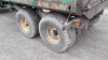 FRASER twin axle tipping trailer c/w silage sides, silage rear door & grain rear door - 9