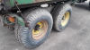 FRASER twin axle tipping trailer c/w silage sides, silage rear door & grain rear door - 10