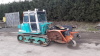 MOROOKA MM50 Isuzu 4 cylinder rubber tracked tractor, c/w 3 point links & front mounted folding topper S/n:109001