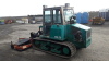 MOROOKA MM50 Isuzu 4 cylinder rubber tracked tractor, c/w 3 point links & front mounted folding topper S/n:109001 - 25