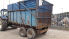 Twin axle tipping trailer c/w silage sides & folding grain sides - 3