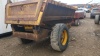 FRASER 8t single axle dump trailer (s/n 41288) - 2