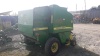 2002 JOHN DEERE 568 round baler, wide pickup reel, net wrap & control box S/n:021151 - 5