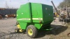 2002 JOHN DEERE 568 round baler, wide pickup reel, net wrap & control box S/n:021151 - 6