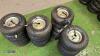 20 x pneumatic wheels & tyres (4.10/3.50-4) - 2