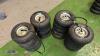 20 x pneumatic wheels & tyres (4.10/3.50-4) - 3