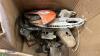 Box of STIHL petrol stone saw parts - 3