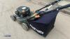 POWER FORCE garden petrol rotary lawnmower c/w collection box - 5