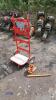 Hydraulic jaw jack (top 5t/ jaw 2.5t) & fire extinguisher trolley - 2