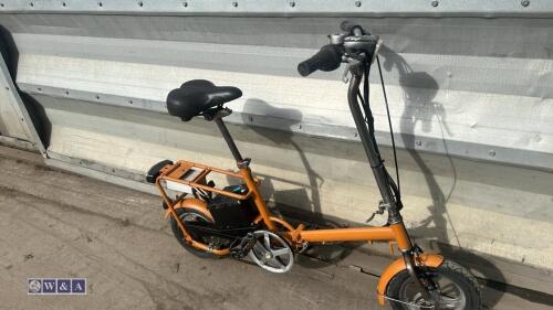 24v electric folding adult commuter bicycle