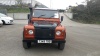 1999 LANDROVER DEFENDER 110 2.5 tdi (T349 TBB) (MoT 1st November 2021)(Orange/Black) (s/n SALLDHA67WA151110) (V5, MoT, Service history & Invoice file in office) (Spare key/locking wheel nut in office) - 3