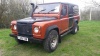 1999 LANDROVER DEFENDER 110 2.5 tdi (T349 TBB) (MoT 1st November 2021)(Orange/Black) (s/n SALLDHA67WA151110) (V5, MoT, Service history & Invoice file in office) (Spare key/locking wheel nut in office) - 13