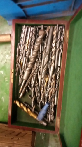 Box of drill bits