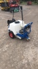 Mobile polywash bowser with HONDA pressure washer, reel & lance