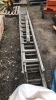 Quantity of assorted ladders - 2