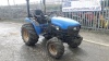 NEW HOLLAND TC21D 4wd compact tractor, spool valves, 3 point links, pto, top link, Rops (AU05 CZY) (Cat D Insurance Loss) - 24