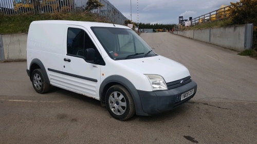 2009 FORD TRANSIT CONNECT L200 L75 diesel van (YB09 CXT) (White) (MoT 7th January 2022) (V5 in office)