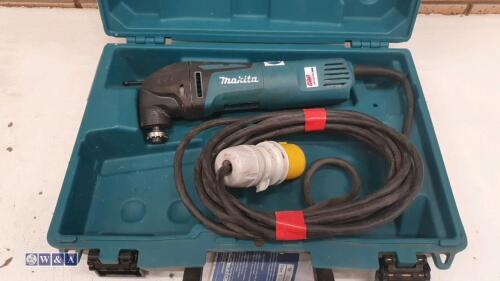 MAKITA TM3000C 110v multi tool c/w case