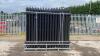 28 x 2m high x 2.4m long powder coated fencing panels & 29 fence posts (67m) - 2