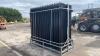 28 x 2m high x 2.4m long powder coated fencing panels & 29 fence posts (67m) - 6