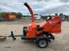 SUMMERDALE EXPERT electric start fast tow petrol wood chipper (s/n EX20220018) (unused) - 2