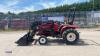 SIROMER 204S 4wd compact tractor, c/w front loader & 4in1 bucket (s/n 05120600744) (All hour and odometer readings are unverified and unwarranted) - 2