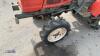 YANMAR YM1510D 4wd compact tractor c/w rotavator (s/n 04602) (All hour and odometer readings are unverified and unwarranted) - 10