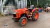 KUBOTA L1361 4wd compact tractor, 3 point linkage, Rops (YD20 XRK) (All hour and odometer readings are unverified and unwarranted)