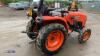 KUBOTA L1361 4wd compact tractor, 3 point linkage, Rops (YD20 XRK) (All hour and odometer readings are unverified and unwarranted) - 6