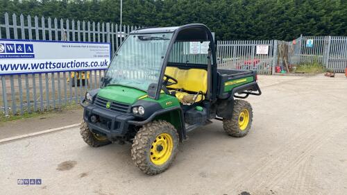 2017 JOHN DEERE GATOR 855D 4wd diesel utility vehicle c/w power steering (WA66 FFD)(V5 in office)