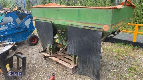 AMAZONE 1800 twin fertiliser spreader c/w pto shaft & weather cover