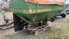 AMAZONE 1800 twin fertiliser spreader c/w pto shaft & weather cover - 7