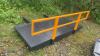 Trailer bale extension c/w removable gormer