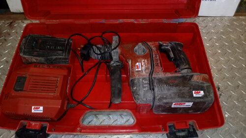 HILTI TE6-A36 cordless breaker c/w case