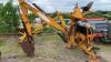 McCONNELL POWER ARM tractor mounted backhoe c/w Pto hydraulic pump & hydraulic jack legs