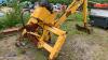 FOSTER D2-P tractor mounted backhoe c/w Pto hydraulic pump & hydraulic legs - 2