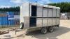 IFOR WILLIAMS DP120 3.5t twin axle livestock trailer with partitions (s/n 96768) - 14