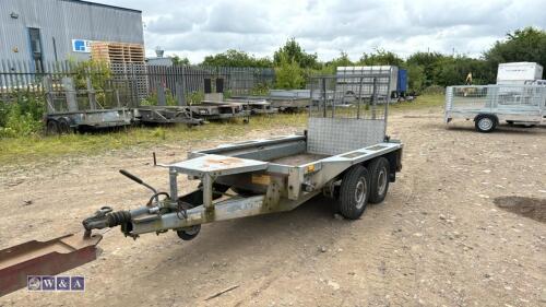 IFOR WILLIAMS GX84 2.6t twin axle plant trailer (A11042)