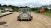 IFOR WILLIAMS GX84 2.6t twin axle plant trailer (A11042) - 4