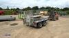 IFOR WILLIAMS GX84 2.6t twin axle plant trailer (A11042) - 5