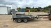 IFOR WILLIAMS GX84 2.6t twin axle plant trailer (A11042) - 6