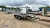 IFOR WILLIAMS GX84 2.6t twin axle plant trailer (A11042) - 7