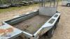 IFOR WILLIAMS GX84 2.6t twin axle plant trailer (A11042) - 15